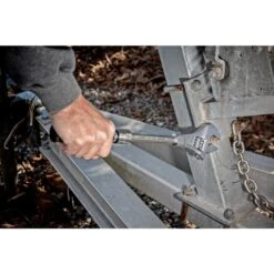 Husky 12 In. To 16 In. Extendable Adjustable Wrench -Husky Shop adjustable wrenches hextadj12 76 1000