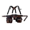 Husky Pro Level Work Tool Belt With Suspenders -Husky Shop black brown husky tool belts hd55505 th 64 1000