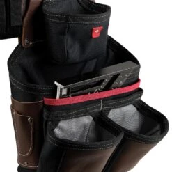 Husky Pro Level Work Tool Belt With Suspenders -Husky Shop black brown husky tool belts hd55505 th 77 1000