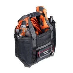 Husky 14 In. Build Out Open Top Tool Bag -Husky Shop black grey husky tool bags hd72089 th 40 1000