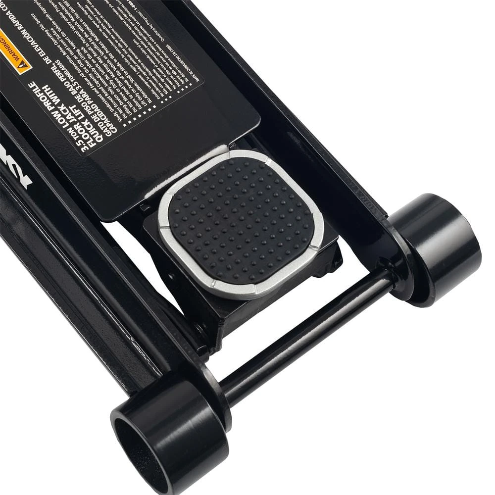 Husky 3-1/2-Ton Low Profile Floor Jack With Quick Lift 6 Husky 3-1/2-Ton Low Profile Floor Jack With Quick Lift - Image 6