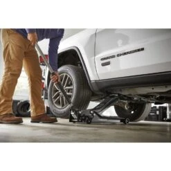 Husky 3-Ton Super Low Super High Garage Jack -Husky Shop black husky floor jacks hpl4790 hld 44 1000