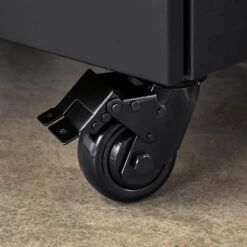 Husky Ready-to-Assemble 24-Gauge Steel 1-Drawer 2-Door Garage Base Cabinet In Black (28 In. W X 32.8 In. H X 18.3 In. D) -Husky Shop black husky free standing cabinets g2801b us 1f 1000