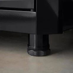 Husky Ready-to-Assemble 24-Gauge Steel 1-Drawer 2-Door Garage Base Cabinet In Black (28 In. W X 32.8 In. H X 18.3 In. D) -Husky Shop black husky free standing cabinets g2801b us 4f 1000