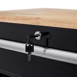 Husky Ready-to-Assemble 24-Gauge Steel 1-Drawer 2-Door Garage Base Cabinet In Black (28 In. W X 32.8 In. H X 18.3 In. D) -Husky Shop black husky free standing cabinets g2801b us c3 1000