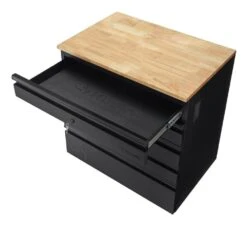 Husky 32 In. W X 33 In. H X 21.5 In. D Extra Wide Heavy Duty Welded Gauge Steel 5-Drawer Garage Freestanding Cabinet In Black 18 Husky 32 In. W X 33 In. H X 21.5 In. D Extra Wide Heavy Duty Welded Gauge Steel 5-Drawer Garage Freestanding Cabinet In Black -Husky Shop black husky free standing cabinets htc100007 ex 77 1000