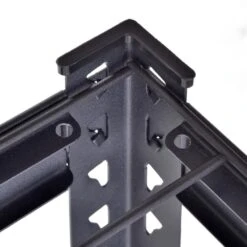 Husky 5-Tier Heavy Duty Boltless Steel Garage Storage Shelving Unit In Black (48 In. W X 78 In. H X 24 In. D) 19 Husky 5-Tier Heavy Duty Boltless Steel Garage Storage Shelving Unit In Black (48 In. W X 78 In. H X 24 In. D) -Husky Shop black husky freestanding shelving units n2r482478w5b 66 1000