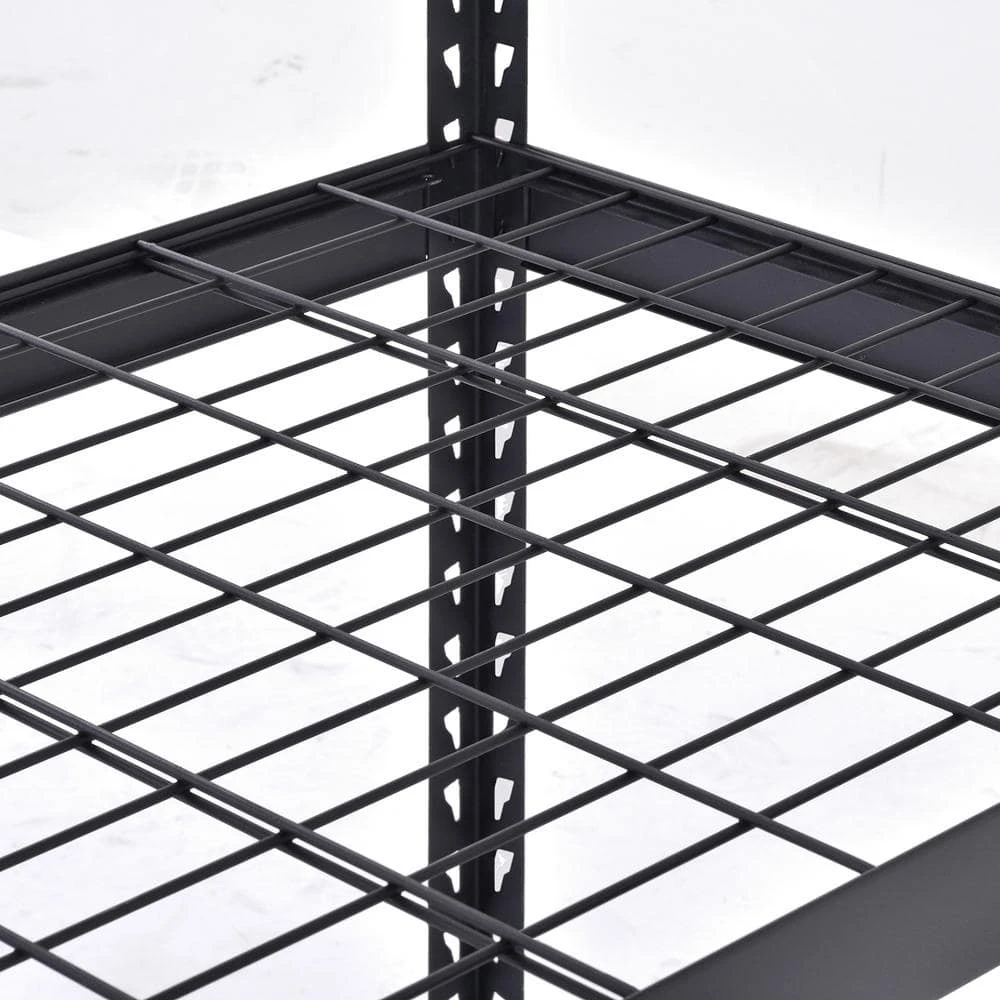 Husky 5-Tier Heavy Duty Boltless Steel Garage Storage Shelving Unit In Black (48 In. W X 78 In. H X 24 In. D) 13 Husky 5-Tier Heavy Duty Boltless Steel Garage Storage Shelving Unit In Black (48 In. W X 78 In. H X 24 In. D) - Image 13