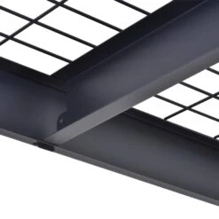 Husky 3-Shelf Metal Industrial Duty Freestanding Garage Storage Shelving Unit In Black (65 In. W X 54 In. H X 24 In. D) -Husky Shop black husky freestanding shelving units n2w652454w3b fa 1000