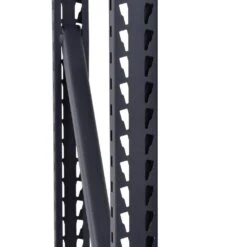 Husky 4-Shelf Metal Industrial Duty Freestanding Garage Storage Shelving Unit In Black (77 In. W X 72 In. H X 24 In. D) -Husky Shop black husky freestanding shelving units n2w772472w4b d4 1000