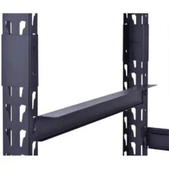 Husky 10-Tote Metal Storage Rack For HDX 14 And 27 Gal. Totes (50 In. W X 78 In. H X 24 In. D) -Husky Shop black husky freestanding shelving units n3r502478tr8b 76 1000