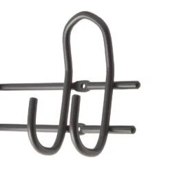 Husky Heavy-Duty Hook Rail -Husky Shop black husky garage storage hooks 813424 76 1000