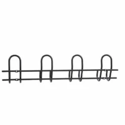 Husky Heavy-Duty Hook Rail -Husky Shop black husky garage storage hooks 813424 c3 1000