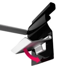 Husky Vertical Bike Hook For Garage Slat Wall And Track Systems -Husky Shop black husky garage storage hooks 90234hwvb 77 1000