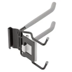 Husky 6 In. Quad Hook For Garage Slat Wall And Track Systems -Husky Shop black husky garage storage hooks 90236hwfq a0 1000