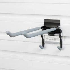 Husky 10 In. Quad Hook For Garage Slat Wall And Track Systems -Husky Shop black husky garage storage hooks 90237hwfq 40 1000