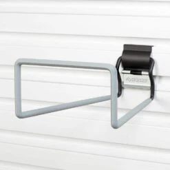 Husky 8 In. Wide Hook For Garage Slat Wall And Track Systems -Husky Shop black husky garage storage hooks 90240hwwh 40 1000