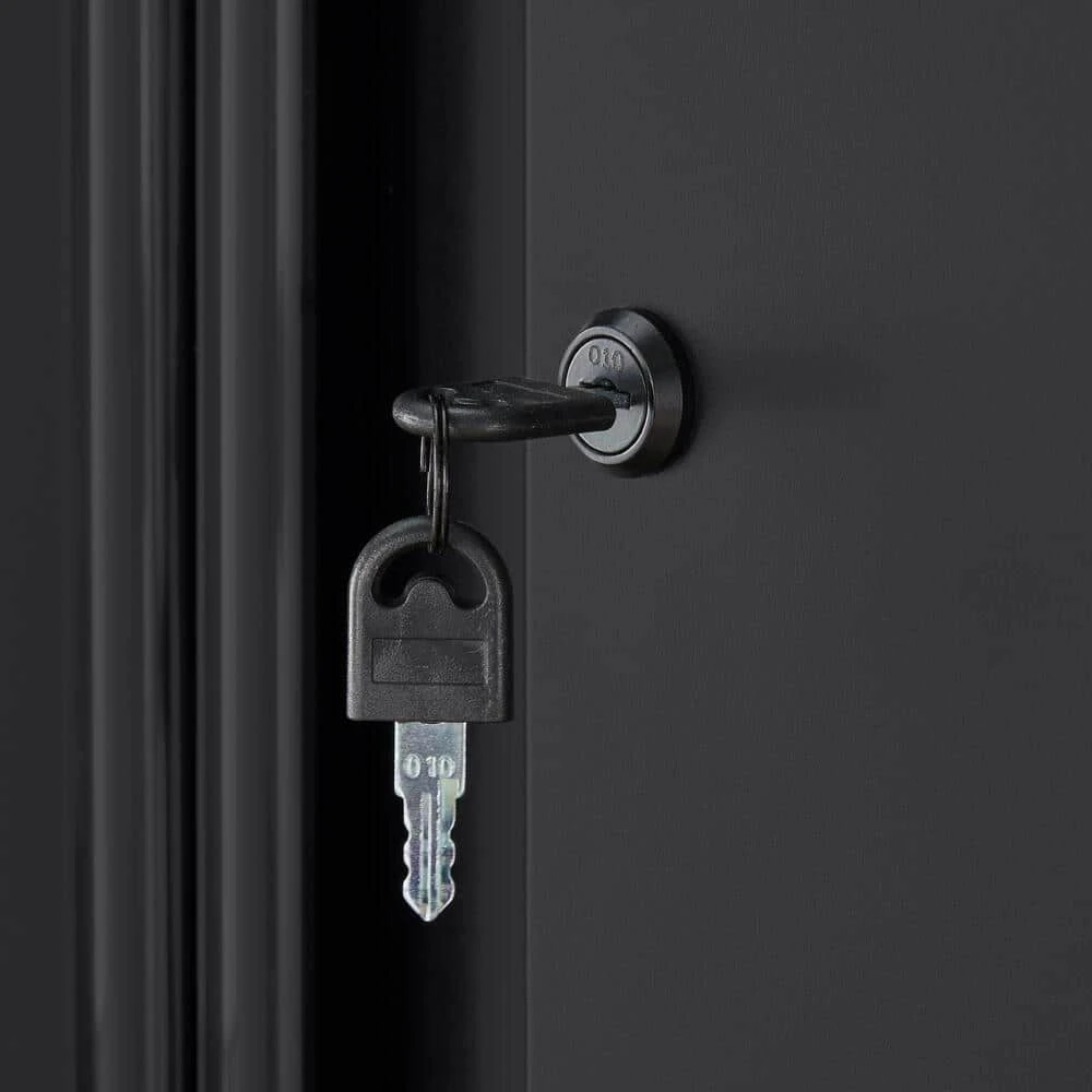 Husky 7-Piece Regular Duty Welded Steel Garage Storage System In Black 6 Husky 7-Piece Regular Duty Welded Steel Garage Storage System In Black - Image 6