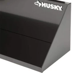 Husky Steel Garage Wall Shelf In Black (48 In. W X 9 In. H X 9 In. D) -Husky Shop black husky garage wall shelving g4800as us 40 1000