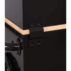 Husky Modular Tool Storage 52 In. W Standard Duty Black Mobile Workbench Cabinet With 8-Drawer Top Tool Chest -Husky Shop black husky mobile workbenches h52modsuite1 d4 1000