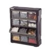 Husky 12-Compartment Small Parts Bin Organizer -Husky Shop black husky modular tool storage systems 222171 64 1000
