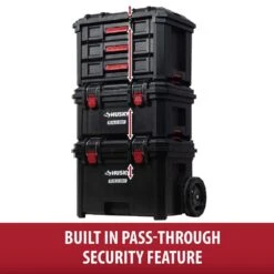 Husky Build-Out 22 In. Modular Tool Storage Rolling Tool Box -Husky Shop black husky modular tool storage systems 22844 76 1000