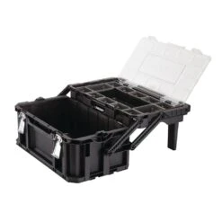 Husky 22 In. Connect Cantilever Portable Tool Box -Husky Shop black husky modular tool storage systems 230378 1f 1000
