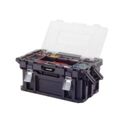 Husky 22 In. Connect Cantilever Portable Tool Box -Husky Shop black husky modular tool storage systems 230378 44 1000