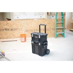 Husky 22 In. Connect Rolling System Tool Box -Husky Shop black husky modular tool storage systems 230381 a0 1000