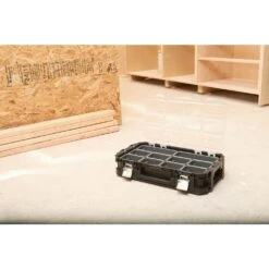 Husky Connect Stackable Portable Heavy Duty Lightweight 10-Compartment Small Tool And Parts Organizer 11 Husky Connect Stackable Portable Heavy Duty Lightweight 10-Compartment Small Tool And Parts Organizer -Husky Shop black husky modular tool storage systems 236667 4f 1000