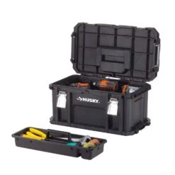 Husky 22 In. Mobile Connect Tool Box 11 Husky 22 In. Mobile Connect Tool Box -Husky Shop black husky modular tool storage systems 236738 1f 1000