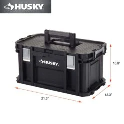 Husky 22 In. Mobile Connect Tool Box 8 Husky 22 In. Mobile Connect Tool Box -Husky Shop black husky modular tool storage systems 236738 40 1000