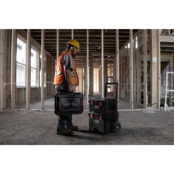 Husky Build-Out 22 In. Black Plastic New 6-In-1 Tool Box Set -Husky Shop black husky modular tool storage systems hkybo6new d4 1000