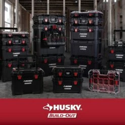 Husky Build-Out 6 Pc. Modular Tool Storage Accessory Set 10 Husky Build-Out 6 Pc. Modular Tool Storage Accessory Set -Husky Shop black husky modular tool storage systems hskboa6pc1cb 66 1000