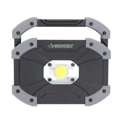 Husky Adjustable Wrench Set (3-Piece) 1000 Lumen LED Utility Light And Kneeling Pad -Husky Shop black husky multi tools 90665 44 1000