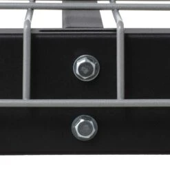 Husky 97.5 In. W X 43.75 In. H X 32 In. D Adjustable Height Metal Heavy-Duty Overhead Garage Storage Rack In Black 21 Husky 97.5 In. W X 43.75 In. H X 32 In. D Adjustable Height Metal Heavy-Duty Overhead Garage Storage Rack In Black -Husky Shop black husky overhead garage storage acr3296b p 4f 1000