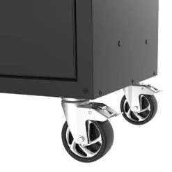 Husky Modular 20 In. W Standard Duty 3-Shelf Black Side Tool Chest -Husky Shop black husky side tool cabinets lockers h20lockmod 1f 1000