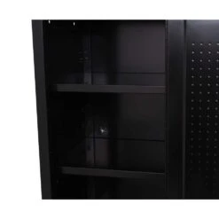 Husky Modular 20 In. W Standard Duty 3-Shelf Black Side Tool Chest -Husky Shop black husky side tool cabinets lockers h20lockmod 44 1000