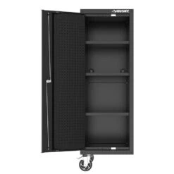 Husky Modular 20 In. W Standard Duty 3-Shelf Black Side Tool Chest -Husky Shop black husky side tool cabinets lockers h20lockmod 77 1000