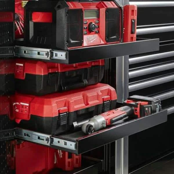 Husky 28 In. W X 25 In. D Professional Duty Side Tool Chest Locker With Casters In Black 10 Husky 28 In. W X 25 In. D Professional Duty Side Tool Chest Locker With Casters In Black - Image 10