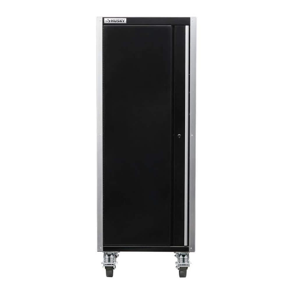 Husky 28 In. W X 25 In. D Professional Duty Side Tool Chest Locker With Casters In Black 4 Husky 28 In. W X 25 In. D Professional Duty Side Tool Chest Locker With Casters In Black - Image 4