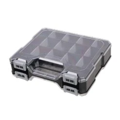 Husky 34-Compartment Plastic Double Sided Small Parts Organizer -Husky Shop black husky small parts organizers thd2020 001 1f 1000