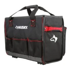 Husky 19 In. Pro Hybrid Tote With Tool Organizer -Husky Shop black husky tool bags 67132 02 76 1000