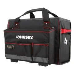 Husky 19 In. Pro Hybrid Tote With Tool Organizer -Husky Shop black husky tool bags 67132 02 fa 1000