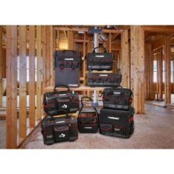 Husky 16 In. Pro Mobile Office Organizer -Husky Shop black husky tool bags 67134 02 31 1000