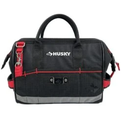 Husky Heavy-Duty 14 In. PRO Tool Bag -Husky Shop black husky tool bags h 014 slo fa 1000