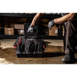 Husky Heavy-Duty 16 In. PRO Tool Bag -Husky Shop black husky tool bags h 016 slo 31 1000