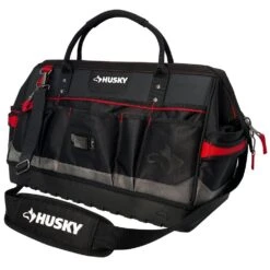 Husky Heavy-Duty 20 In. PRO Tool Bag -Husky Shop black husky tool bags h 020 slo c3 1000
