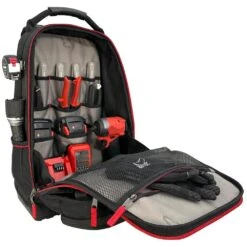 Husky Heavy Duty PRO Tool Backpack -Husky Shop black husky tool bags h 68007 4f 1000