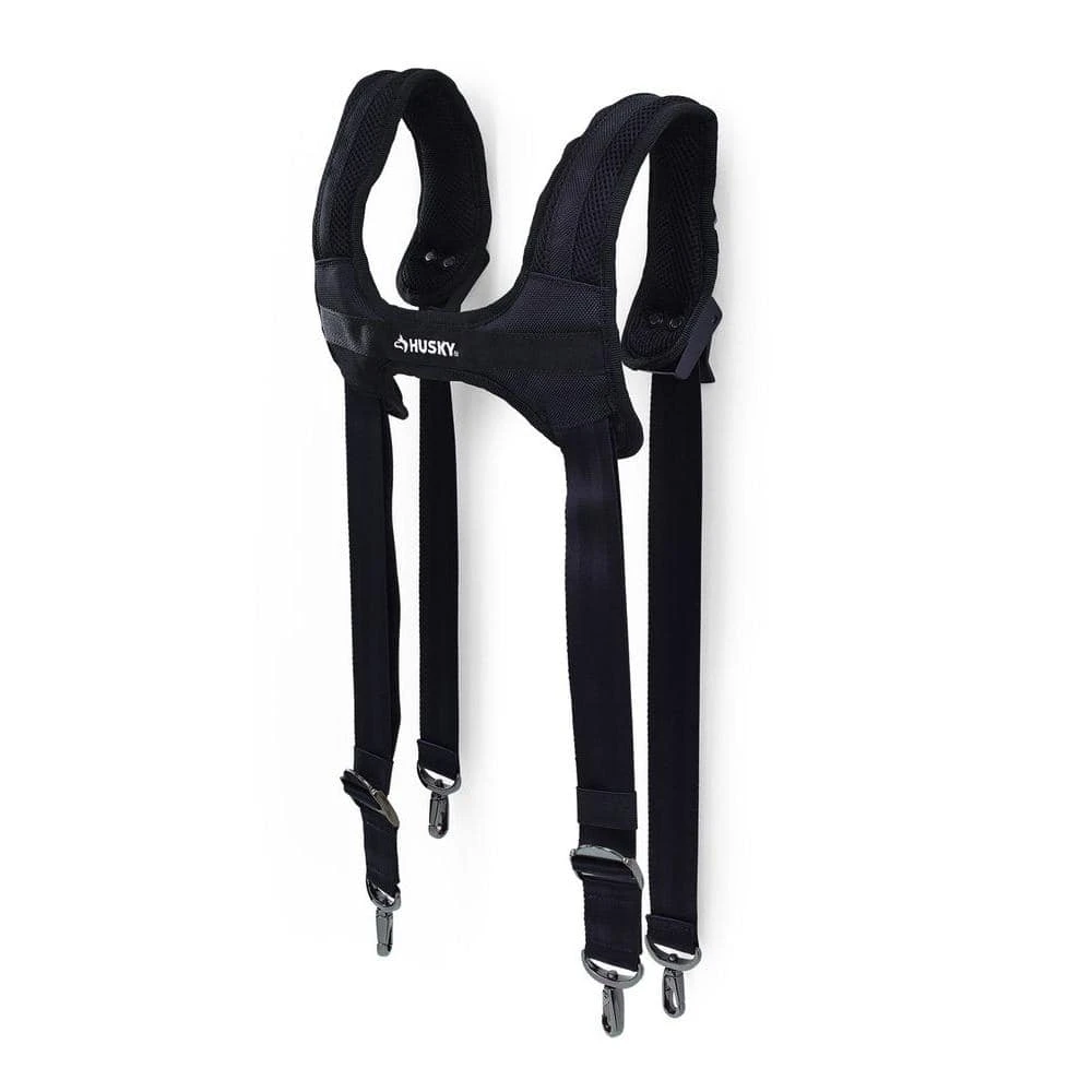 Husky Universal Sliding Rig Tool Belt Support In Black 1 Husky Universal Sliding Rig Tool Belt Support In Black